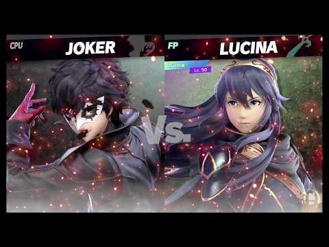 Super Smash Bros Ultimate Amiibo Fights – Request #12123 Joker vs Lucina