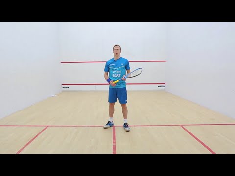 Squash tips: 3 time World Champion Nick Matthew takes SquashSkills drop shot test!