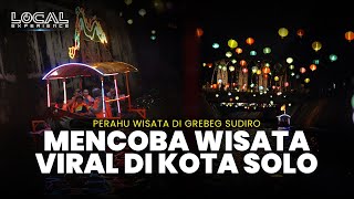 Perahu Wisata di Lampion Imlek Pasar Gede Solo Menjadi Spot Favorit Wisatawan Jelang Imlek