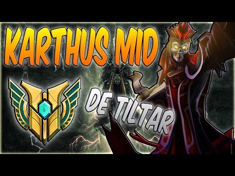 MAESTRIA DE TILTAR #6 - FIZ O QUE PUDE PRA TIRAR A GALERA DO SÉRIO, FUI IGNORADO! - KARTHUS MID