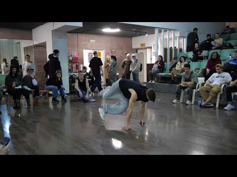 footwork bboy KAP СПб vs Kub - "ALL OPTION" break dance battle