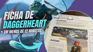 Tutorial de criação de ficha: Aprenda a CRIAR sua ficha de DAGGERHEART do ZERO!