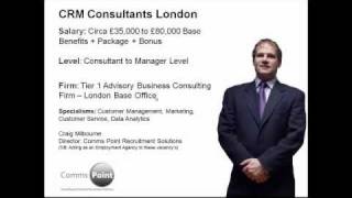CRM Consulting Jobs London | CRM Marketing Sales Service | CRM Custome