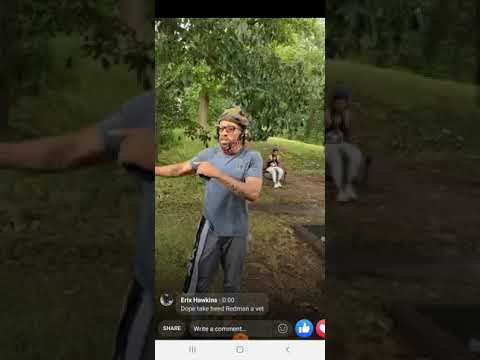 Redman - Upcoming Artist BlowIt Rapping in front of the hiphop legend #Redman