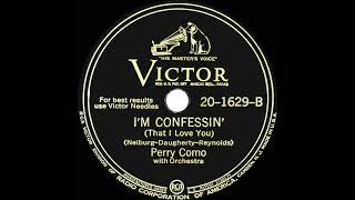 1944 Perry Como - I’m Confessin’ (That I Love You)