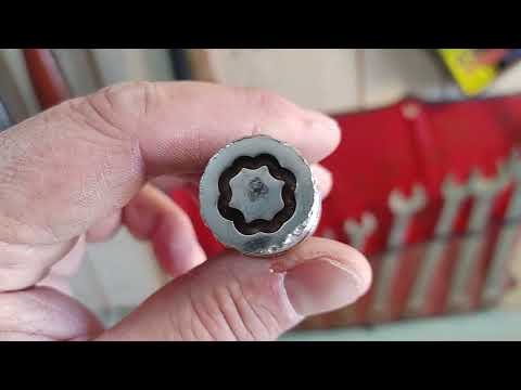 How to remove a Mopar wheel lock if you've lost the key!