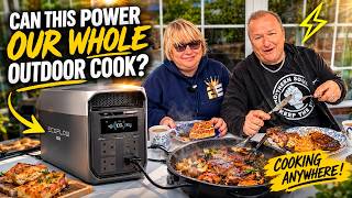 We Left the Kitchen Behind and Cooked Outside With The EcoFlow DELTA 3 Max