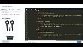 Responsive Web Design | Developing Layouts | Coding Practice-6 | VR Website Kit Section | NxtWave