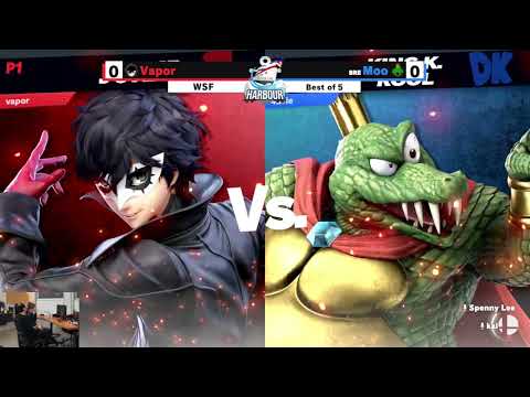 Winner's Semis - BRE|Moo (King K. Rool) vs Vapor (Joker) - Smash on the Harbour #195