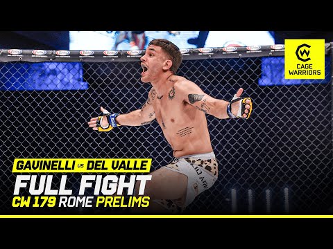 Manuel del Valle vs Sergio Gavinelli full fight