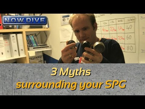 NOWDIVE TV, 3 Myths about your pressure gauge on your diving equipment