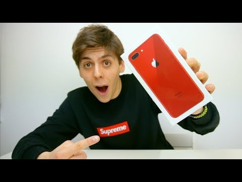 iPhone 8 Plus (PRODUCT) RED Unboxing!