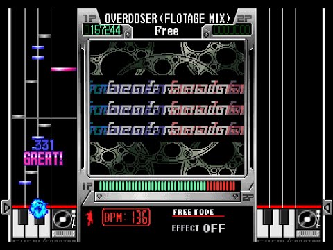 OVERDOSER (FLOTAGE MIX) [M]【beatmania 6th MIX+CORE Remix(PS)】【perfect】