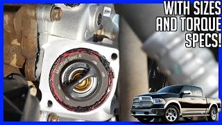 Ram 1500 5.7L Thermostat Replacement (2009–2024) Step-by-Step Guide
