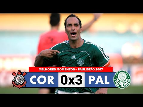 Corinthians 0x3 Palmeiras - Melhores Momentos - Paulistão 2007
