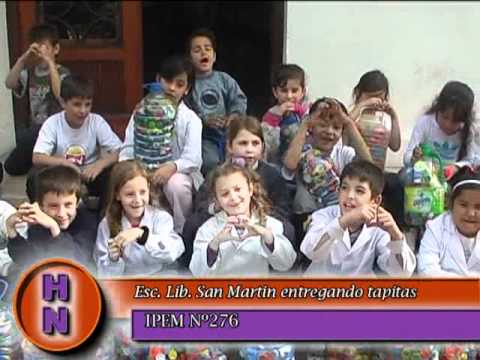 Esc Lib San MArtin entrega tapital al IPEM 276