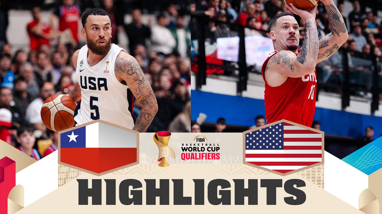 United States vs Chile FIBA Basketball World Cup qualifying highlights