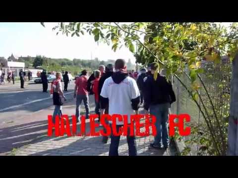 Randale an der Saale Hallescher FC vs. FCM 1:1