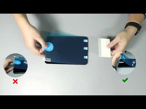 Paperfeel Installationsanleitung ohne Blasen