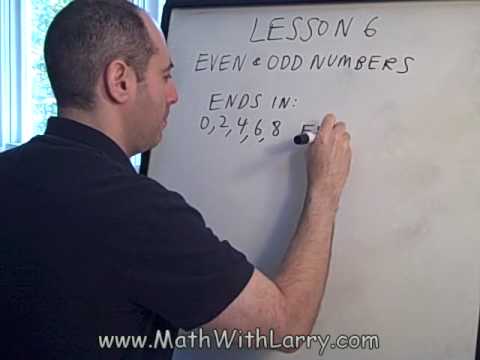 Updated Lesson 6 Even And Odd Numbers