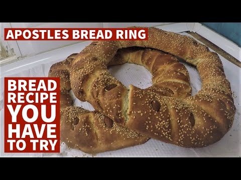 Traditional Easter Maltese Bread - Qaghaq ta' l-Appostli (Apostle's Bread Ring) Recipe