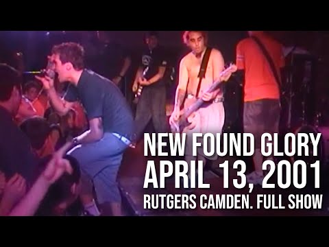 Thumbnail for New Found Glory live at Rutgers Camden - April 13, 2001 - Full Set (1st night of Self-Titled tour) by New Found Glory