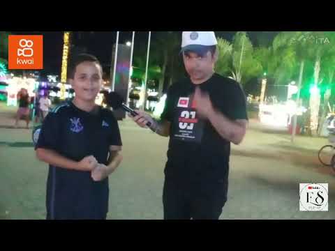 Entrevistando no parque Solón de Lucena em João Pessoa paraiba 