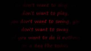 The Cure - Gone! /w Lyrics