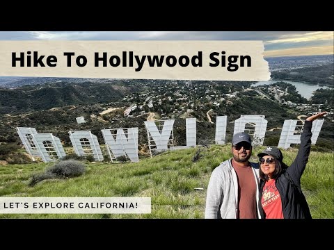 Easy Trail Hike to the Hollywood Sign that takes you Behind the sign | Hiking Guide | Los Angeles