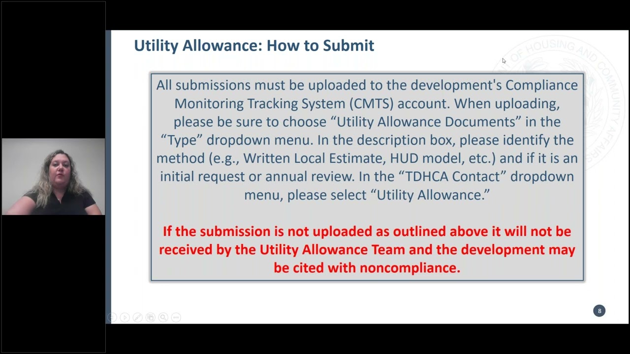 Utility Allowance Training 2022