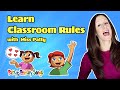 Learn Classroom Rules Song for Children (Official Video)Following the Rules by Patty Shukla Kindness