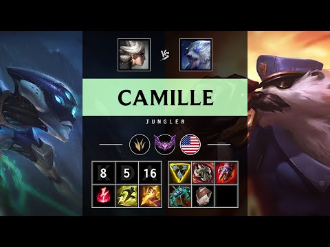 Camille Jungle vs Volibear - NA Master Patch 25.06