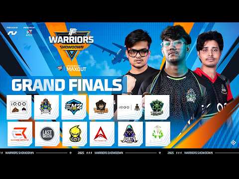Apex Presents Warrior Showdown | Grand Finale | Ft IQOO TG, IQOO OG X TSG, S8UL, ARISE