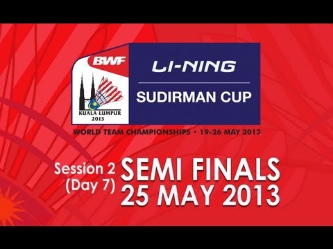 SF - MS - Chen Long vs Jan O Jorgensen - 2013 Sudirman Cup