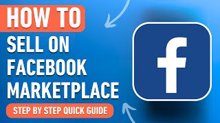 How to Sell on Facebook Marketplace [2024] Easy Tutorial
