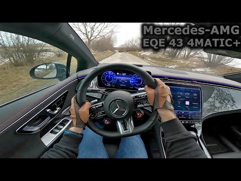 Thumbnail for 2022 Mercedes-AMG EQE 43 4Matic | POV test drive by Mercedes-AMG, Mercedes-Benz