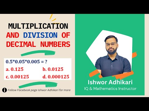 Mathematical Operations of Decimal Numbers IQ for NASU Kharidar ASI CADET OFFICER – Ishwor Adhikari