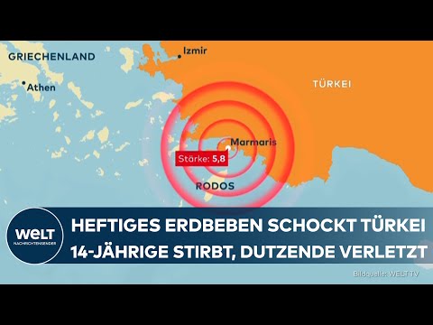 Heftiges Erdbeben in der Türkei: Mädchen stirbt nach Panik – Menschen springen aus Fenstern