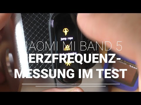 Xiaomi Mi Band 5 Test - Genauigkeit der Pulsmessung im Check