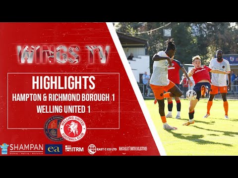 HIGHLIGHTS | Hampton & Richmond Borough 1 Welling United 1