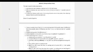 Download the video "Longest Span with same Sum in two Binary arrays | GeeksforGeeks"