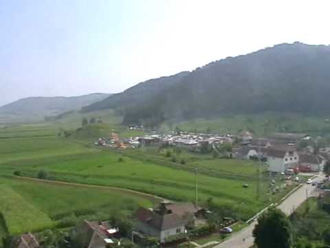 01 targu lui Ilie vazut de pe turn - Raciu 20 iulie 2010