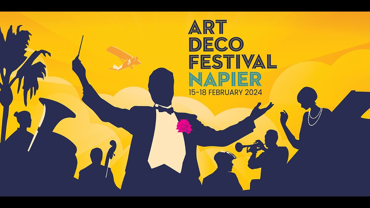 Art Deco Festival Napier 2024 Promo
