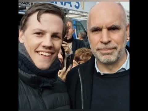 HOY SALE FOTO CON HORACIO RODRIGUEZ LARRETA