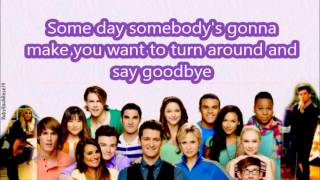 Glee Hold On Lyrics