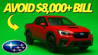 Every Subaru CVT Transmission Warning Explained  🚨
