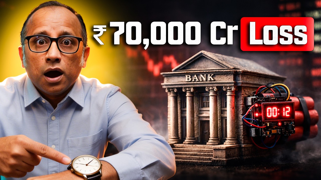 क्या Iran War से Indian Banks डूब जायेंगे? 70,000 Crore का HIDDEN BOMB! #bulltrack