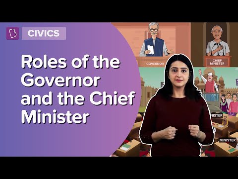 Roles Of The Governor And The Chief Minister | Class 8 - Civics | Learn With BYJU'S