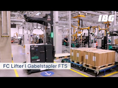 FC Lifter – Wilo setzt auf FTS von IBG