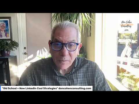 Don Cohen LinkedIn Success Strategies